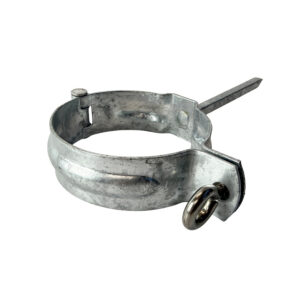 Muurmontage - Penbeugel 80 mm gegalv.