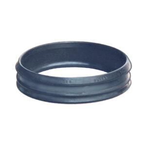 Verbindingsmanchet (ondereind) EPDM t.b.v. onderlinge 80mm stalen verbinding - Loromeij