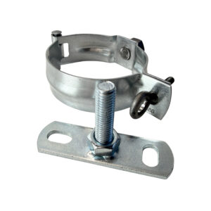 SET overige ondergronden - Zinken beugel 80 mm + montageplaatje + draadeind 40mm