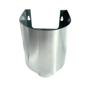 Zinken vergaarbak Mini 80 mm met uitsparing Nedzink